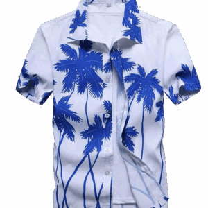 Blue Flower Shirt