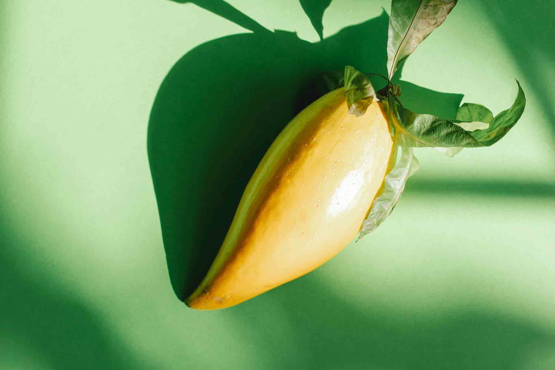 Mango With Banana Shape